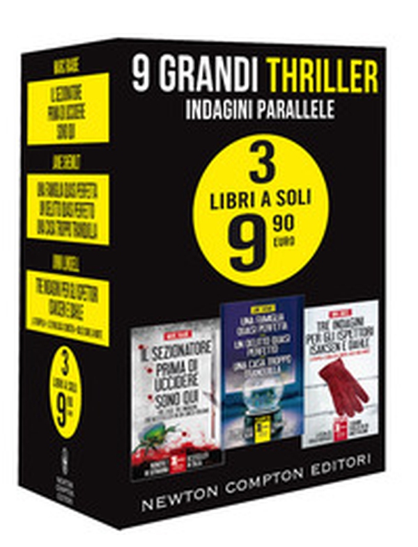 9 grandi thriller. Indagini parallele - Librerie.coop 9 grandi thriller. Indagini parallele - Librerie.coop