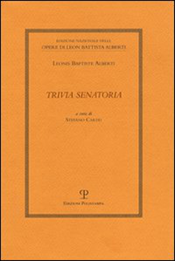 Trivia senatoria - Librerie.coop Trivia senatoria - Librerie.coop