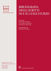 Bibliografia degli scritti di e su Luigi Sturzo - Librerie.coop Bibliografia degli scritti di e su Luigi Sturzo - Librerie.coop