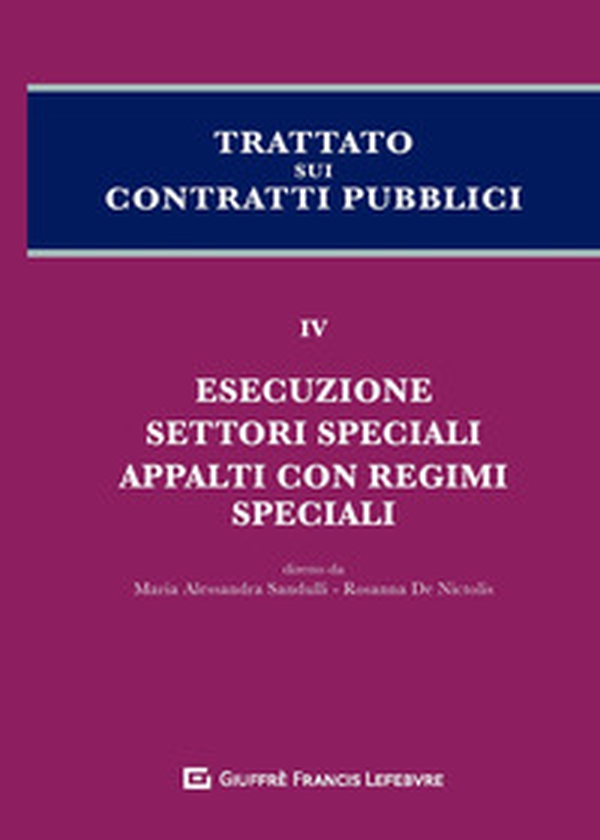 Trattato sui contratti pubblici - Vol. 4 - Librerie.coop