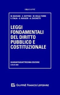 Leggi fondamentali del diritto pubblico e costituzionale - Librerie.coop