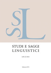 Studi e saggi linguistici - Vol. 2 - Librerie.coop