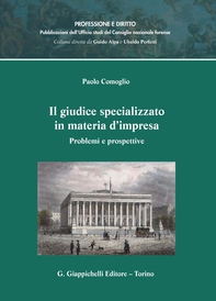 Il giudice specializzato in materia d'impresa - Librerie.coop