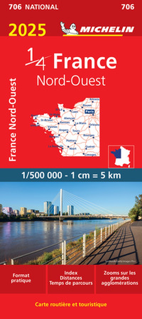 France Nord-Ouest 1:500.000 - Librerie.coop France Nord-Ouest 1:500.000 - Librerie.coop
