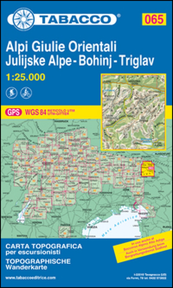 Alpi Giulie Orientali - Bohinj - Triglav 1:25.000 - Librerie.coop Alpi Giulie Orientali - Bohinj - Triglav 1:25.000 - Librerie.coop
