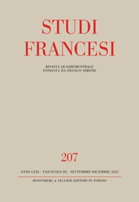 Studi francesi - Vol. 207 - Librerie.coop