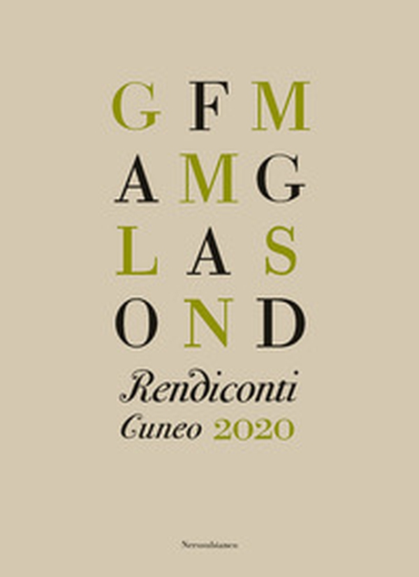 Rendiconti. Cuneo 2020 - Librerie.coop Rendiconti. Cuneo 2020 - Librerie.coop
