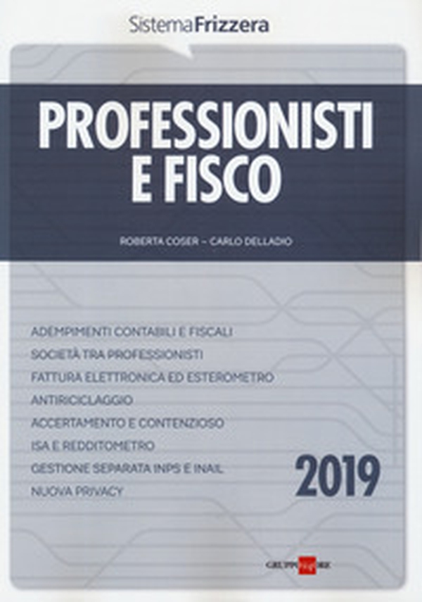 Professionisti e fisco 2019 - Librerie.coop Professionisti e fisco 2019 - Librerie.coop