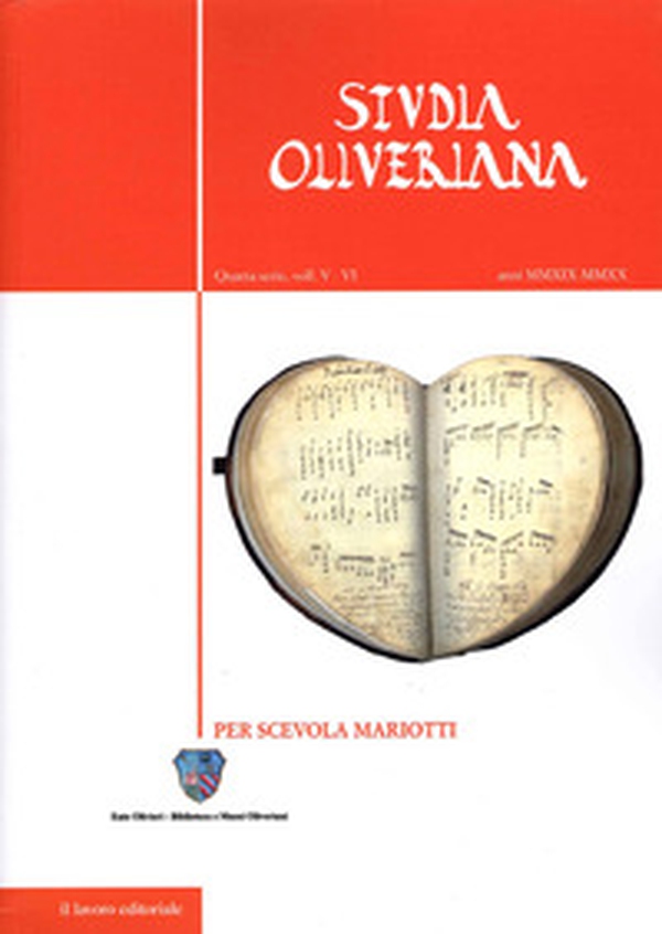Studia Oliveriana. Quarta serie - Librerie.coop Studia Oliveriana. Quarta serie - Librerie.coop