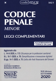 Codice penale. Leggi complementari. Ediz. minor - Librerie.coop Codice penale. Leggi complementari. Ediz. minor - Librerie.coop