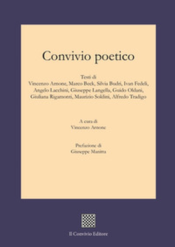 Convivio poetico - Librerie.coop Convivio poetico - Librerie.coop