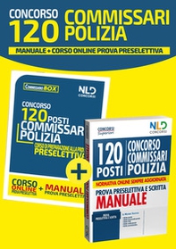 Kit concorso 120 posti Commissario Polizia Di Stato. Manuale completo per la prova preselettiva e scritta-Quiz completo per la prova preselettiva. Quiz commentati e non commentati - Librerie.coop