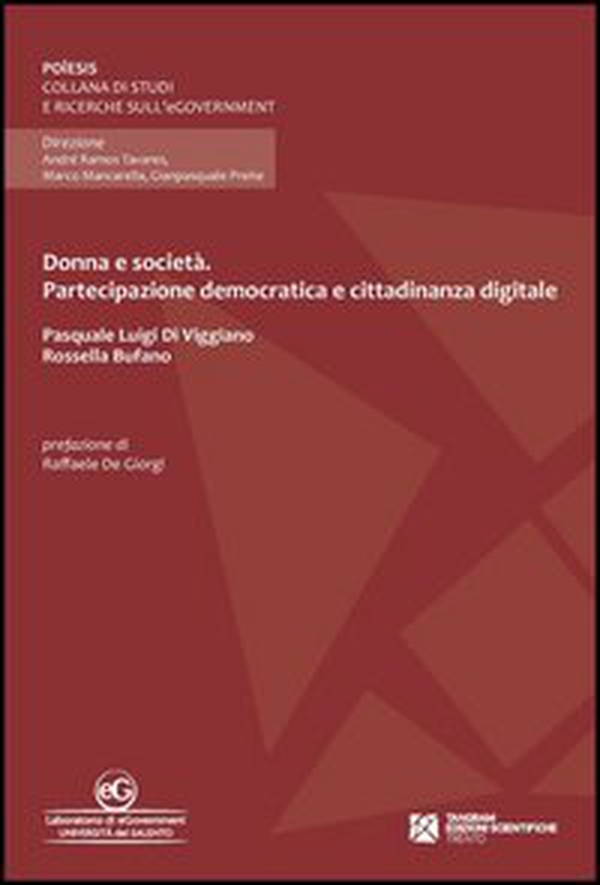 Donna e società. Partecipazione democratica e cittadinanza digitale - Librerie.coop