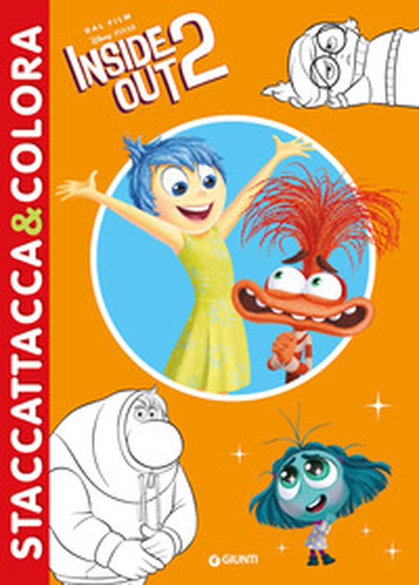 Inside Out 2. Staccattacca & colora. Con adesivi - Librerie.coop Inside Out 2. Staccattacca & colora. Con adesivi - Librerie.coop