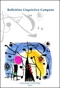 Bollettino linguistico campano (2003) vol. 3-4 - Librerie.coop