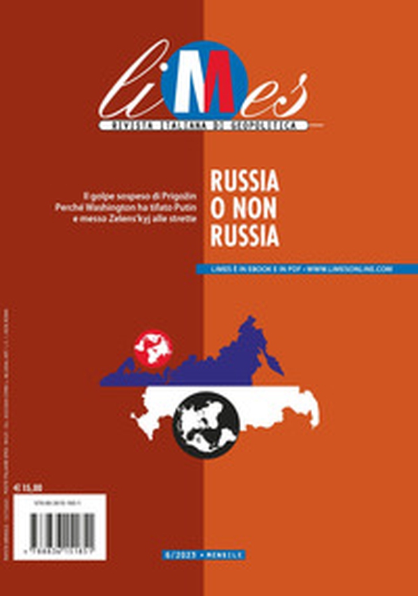 Limes. Rivista italiana di geopolitica - Vol. 6 - Librerie.coop Limes. Rivista italiana di geopolitica - Vol. 6 - Librerie.coop
