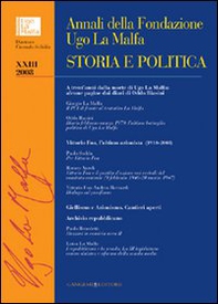 Annali della Fondazione Ugo La Malfa. Storia e politica - Vol. 23 - Librerie.coop