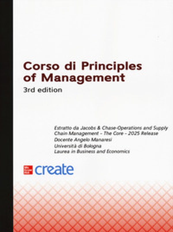 Corso di principles of management - Librerie.coop Corso di principles of management - Librerie.coop