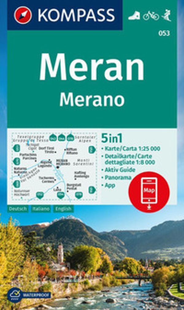 Carta escursionistica n. 053. Merano - Librerie.coop Carta escursionistica n. 053. Merano - Librerie.coop