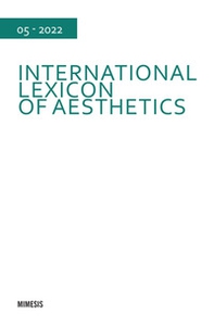International lexicon of aesthetics - Vol. 5 - Librerie.coop