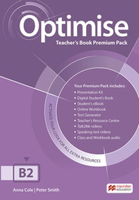 Optimise. B2. Teacher's book. Premium pack - Librerie.coop Optimise. B2. Teacher's book. Premium pack - Librerie.coop