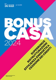Guida Bonus casa 2024 - Librerie.coop