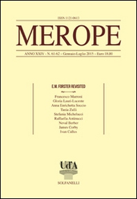 Merope. E. M. Foster revisited vol. 61-62 - Librerie.coop