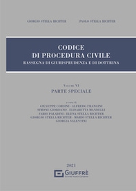 Rassegna di giurisprudenza sul Codice di procedura civile. Parte speciale - Librerie.coop
