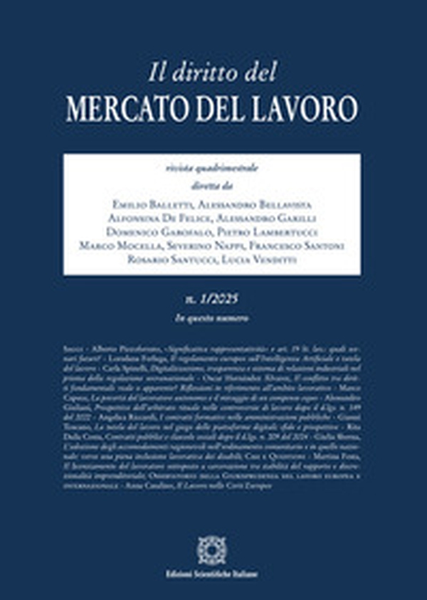 Il diritto del mercato del lavoro - Vol. 1 - Librerie.coop Il diritto del mercato del lavoro - Vol. 1 - Librerie.coop