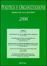 Politica e organizzazione. Quaderni di ricerca dell'Aroc - Vol. 2 - Librerie.coop
