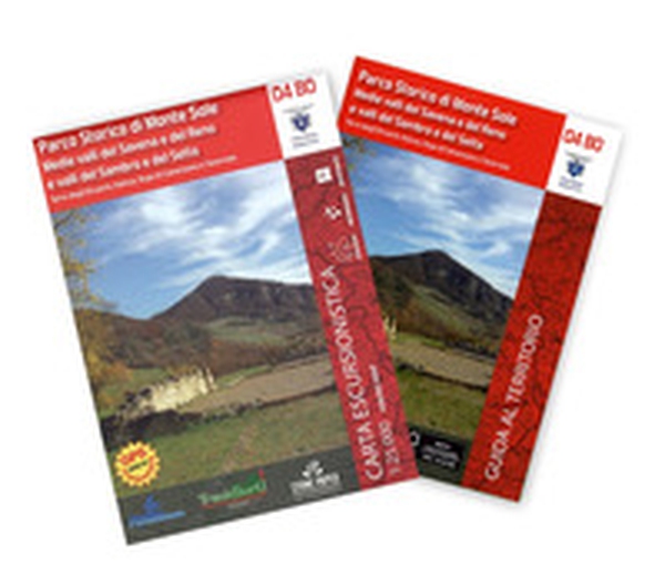 Parco storico di Monte Sole. Carta dei sentieri 1:25000. Con guida al territorio - Librerie.coop