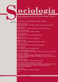 Sociologia n. 3/2011 - Librerie.coop Sociologia n. 3/2011 - Librerie.coop