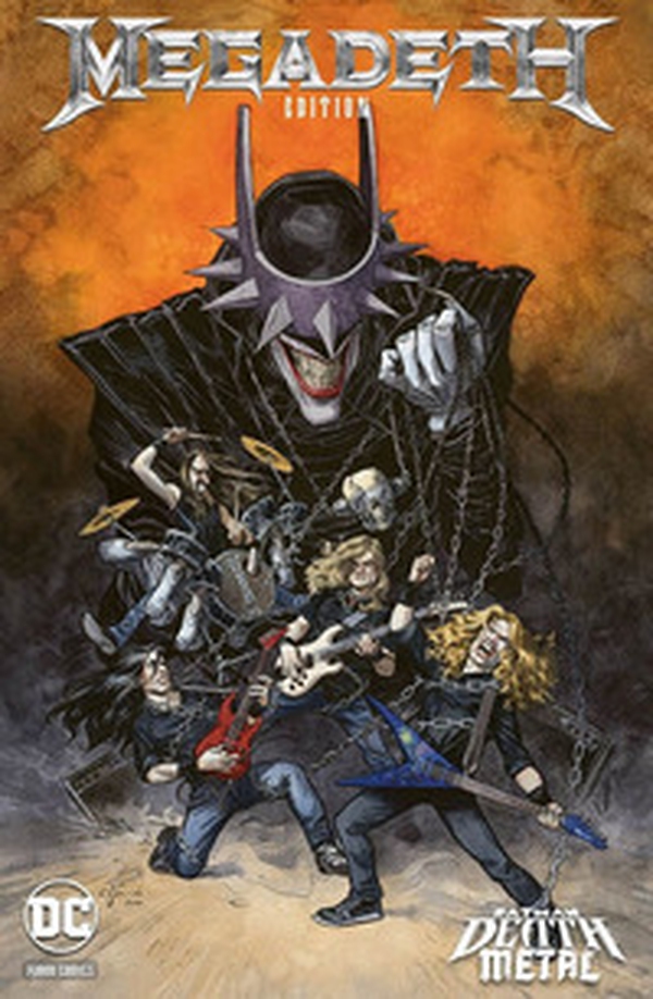 Death metal. Batman. Ediz. variant band (Megadeath) - Librerie.coop Death metal. Batman. Ediz. variant band (Megadeath) - Librerie.coop