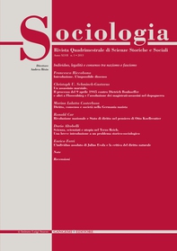 Sociologia n. 1/2013 - Librerie.coop Sociologia n. 1/2013 - Librerie.coop
