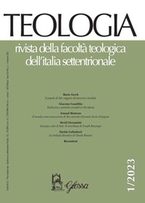 Teologia. Rivista della facoltà teologica dell'Italia settentrionale - Vol. 1 - Librerie.coop Teologia. Rivista della facoltà teologica dell'Italia settentrionale - Vol. 1 - Librerie.coop