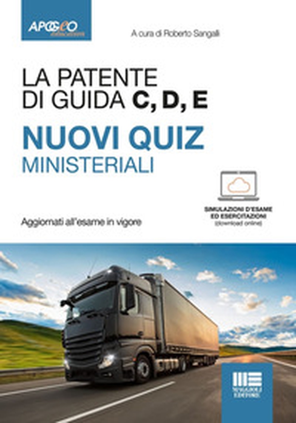La patente di guida C, D, E. Nuovi quiz ministeriali - Librerie.coop La patente di guida C, D, E. Nuovi quiz ministeriali - Librerie.coop