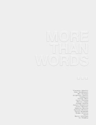 More than words... Ediz. italiana e inglese - Librerie.coop