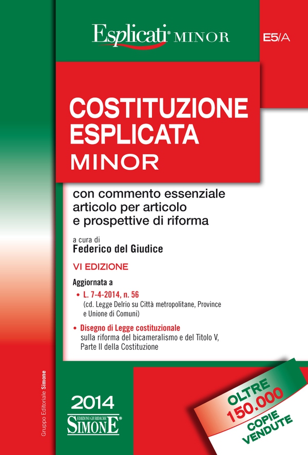 Costituzione Esplicata minor - Librerie.coop Costituzione Esplicata minor - Librerie.coop