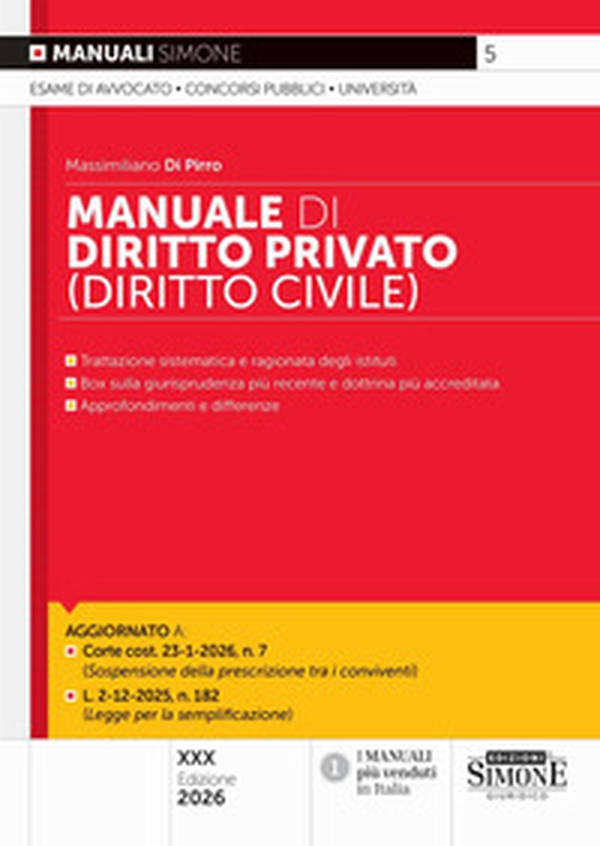 Manuale di diritto privato (diritto civile) - Librerie.coop
