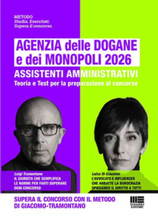 Agenzia delle Dogane e dei Monopoli 2026. Assistenti Amministrativi - Librerie.coop
