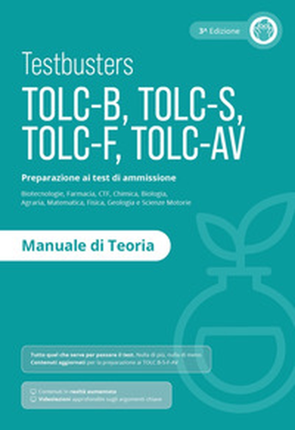 Testbusters TOLC-B-S-F-AV. Manuale di teoria - Librerie.coop
