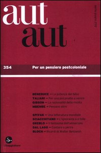 Aut aut - Vol. 354 - Librerie.coop