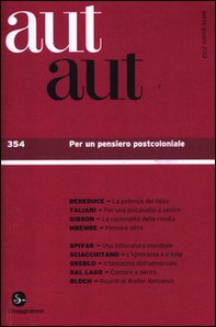 Aut aut - Vol. 354 - Librerie.coop Aut aut - Vol. 354 - Librerie.coop