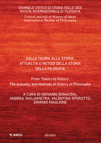 Giornale critico di storia delle idee. Ediz. italiana e inglese - Vol. 2 - Librerie.coop