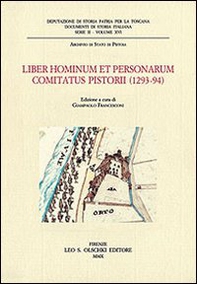 Liber hominum et personarum comitatus Pistorii (1293-94) - Librerie.coop Liber hominum et personarum comitatus Pistorii (1293-94) - Librerie.coop