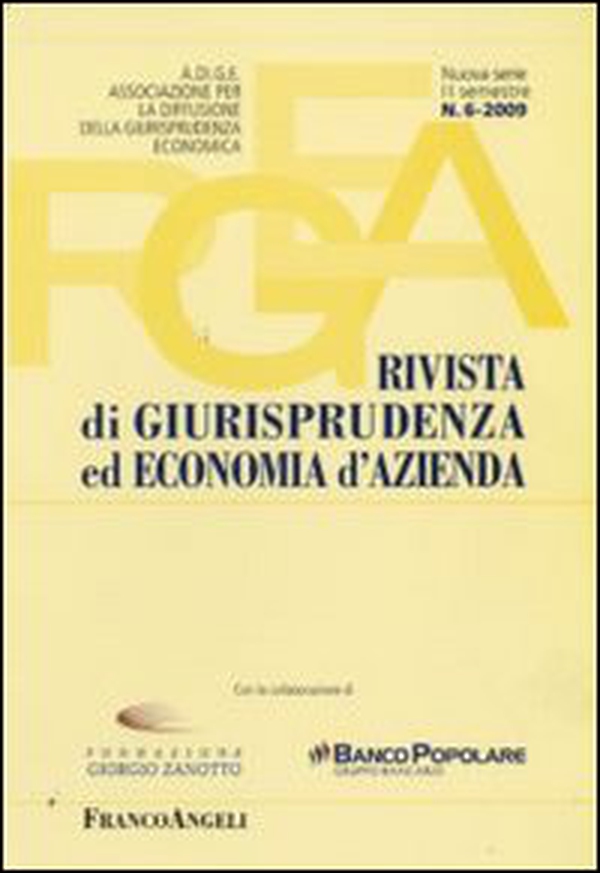 Rivista di giurisprudenza ed economia d'azienda - Librerie.coop Rivista di giurisprudenza ed economia d'azienda - Librerie.coop