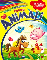 Gioca completa e colora gli animali - Librerie.coop