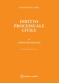 Diritto processuale civile - Vol. 4 - Librerie.coop