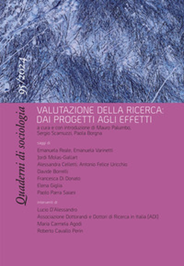 Quaderni di sociologia - Vol. 95 - Librerie.coop Quaderni di sociologia - Vol. 95 - Librerie.coop