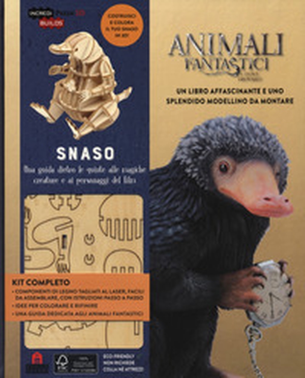 Snaso. Animali fantastici e dove trovarli. Una guida dietro le quinte alle magiche creature e ai personaggi del film - Librerie.coop Snaso. Animali fantastici e dove trovarli. Una guida dietro le quinte alle magiche creature e ai personaggi del film - Librerie.coop